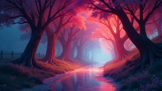 Lei karmica : Caminho iluminado simbolizando a jornada da alma e a ação da lei karmica no processo reencarnatório