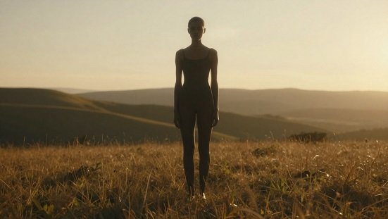 Homossexualidade - Silhueta humana em luz suave, sem distinção de gênero, simbolizando espírito, identidade e transcendência, estilo editorial realista.