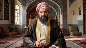 Imagem simbólica representando os aiatolá