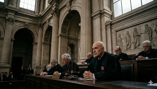 Corrupção na Justiça analisada sob a perspectiva espírita da ética e da justiça divina.