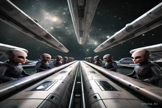 Extraterrestres evolucionados y la humanidad