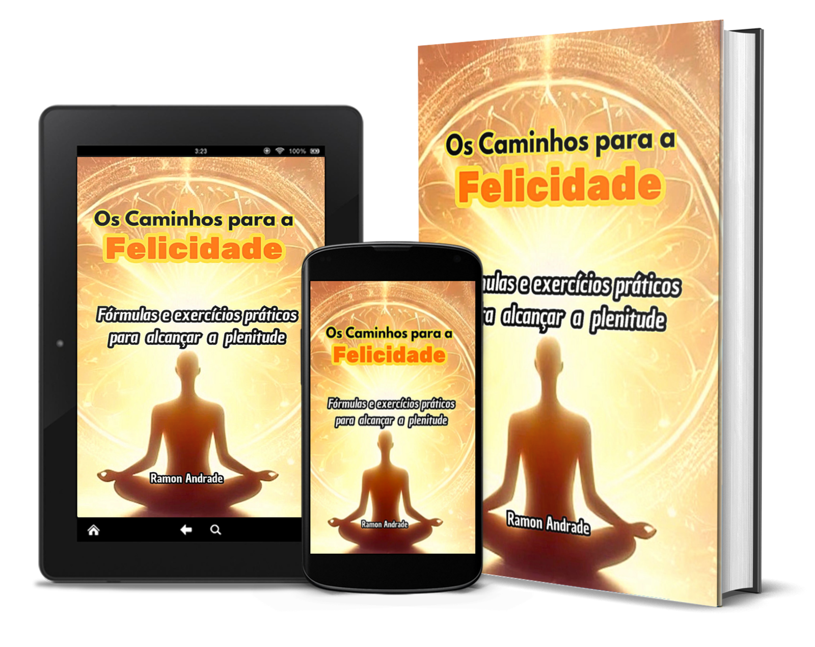 Capa do livro Os caminhos para a felicidade